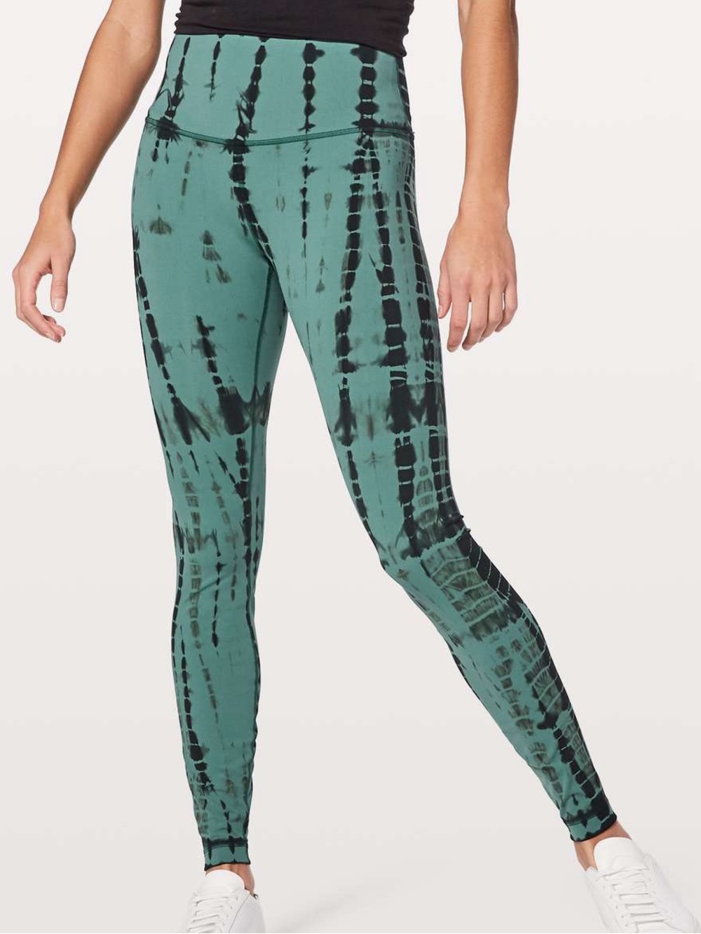 Lululemon Wunder Under Hi-Rise Tight *Shibori Full-On Luxtreme 28" in Vert Shibo